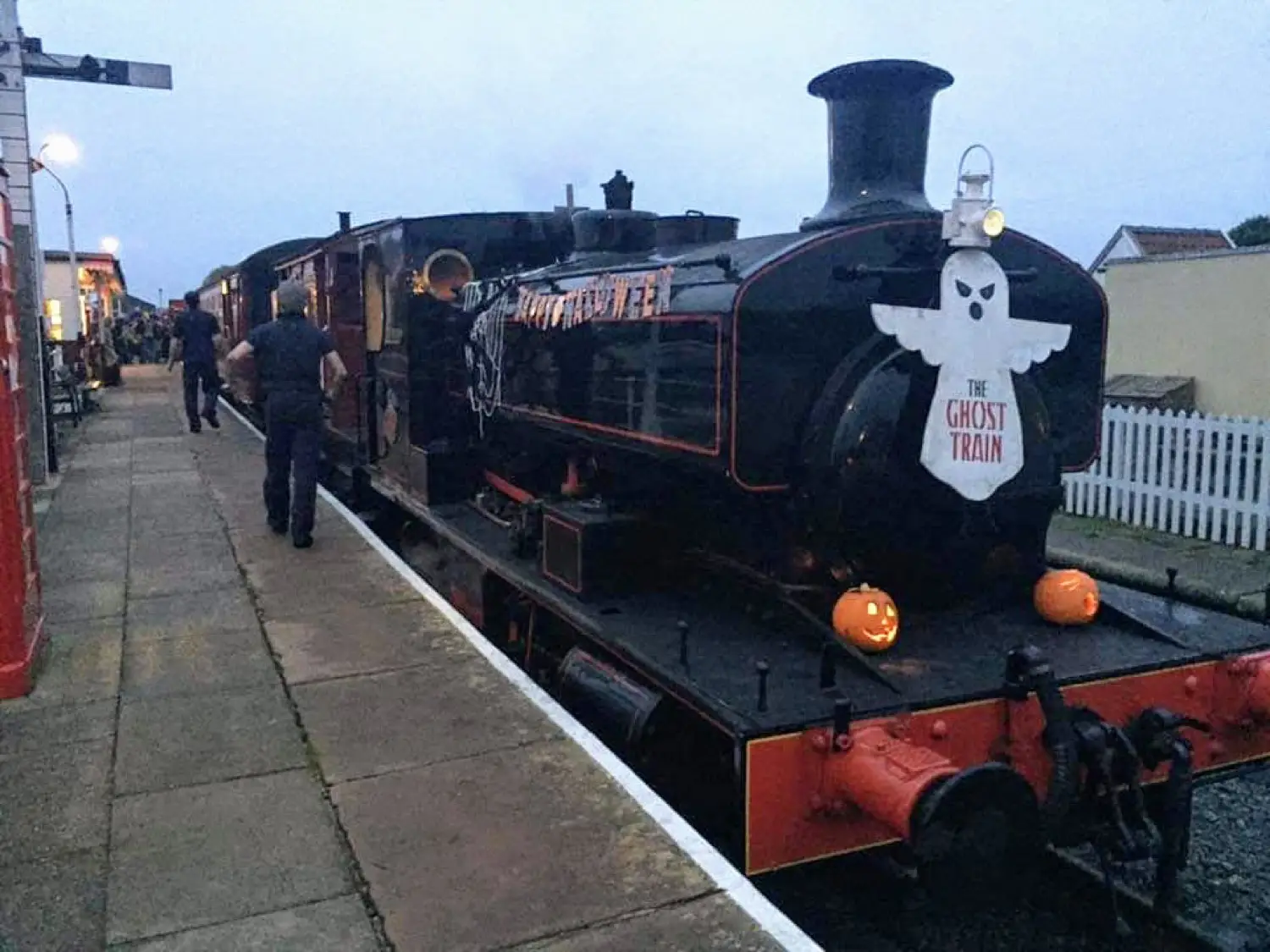The Halloween Spooktacular at the Lincolnshire Wolds Railway